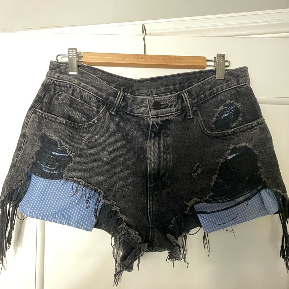 Alexander wang Jean shorts